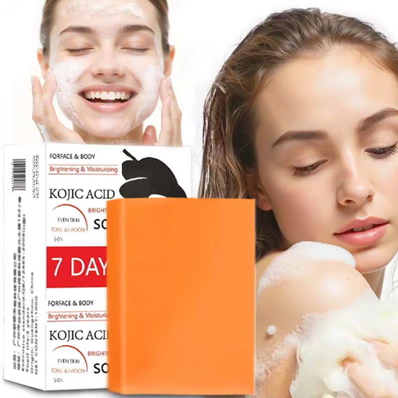 Kojic Acid Soap - Sapone Artigianale all'Acido Kojico e Glutatione,