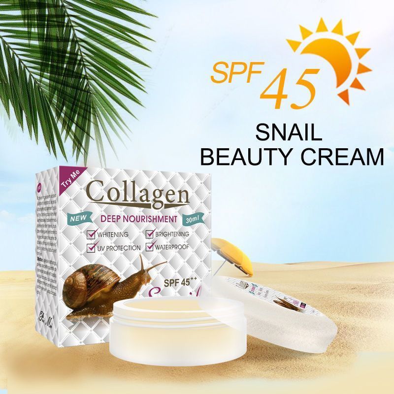 Snail Cream Gel - Crema Viso Lussuosa al Collagene e