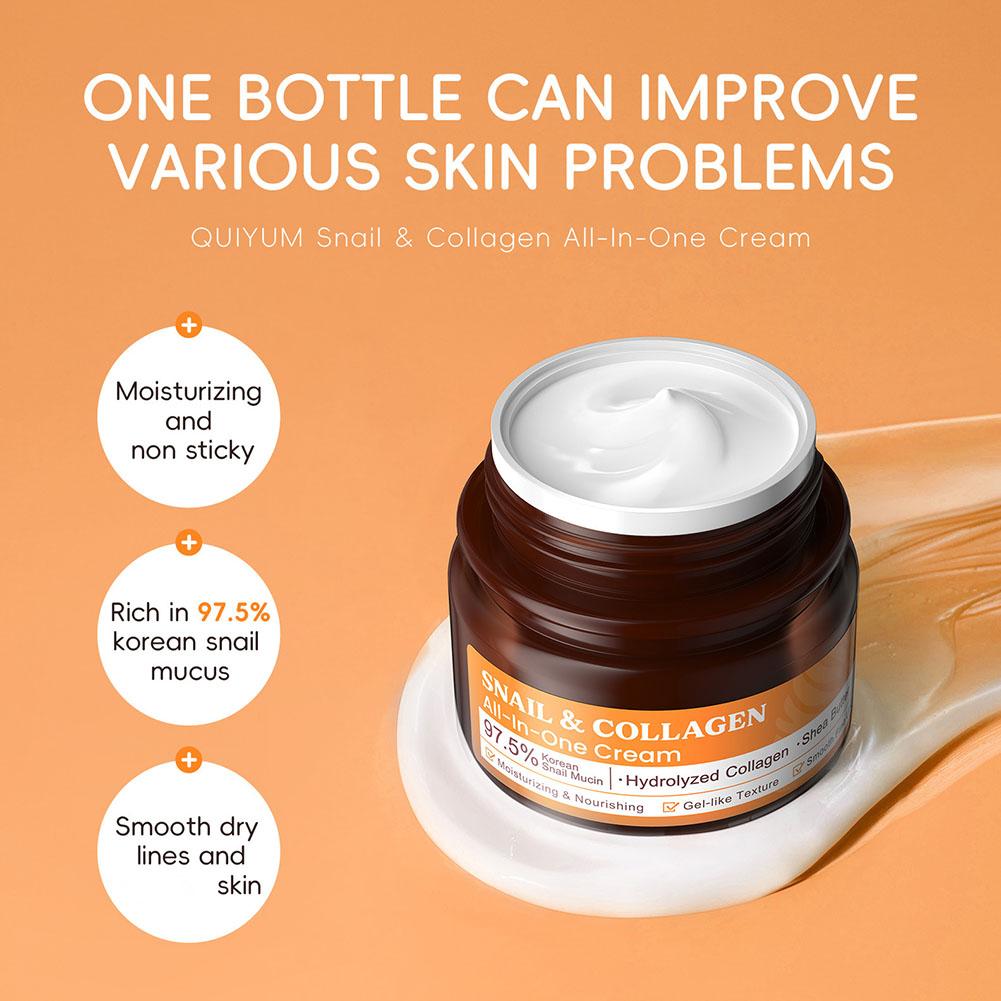 Snail Cream Gel - Set per la cura del viso