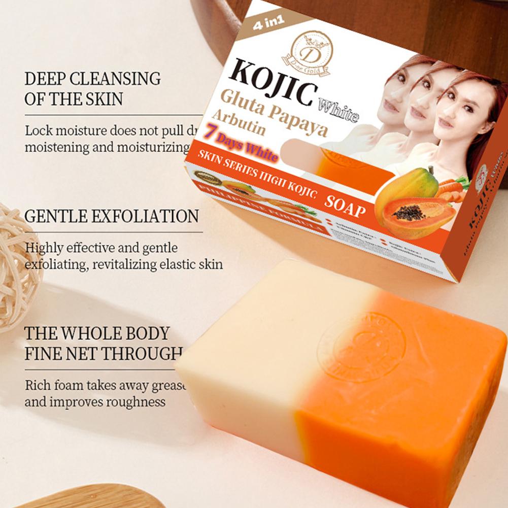 Kojic Acid Soap - Sapone all'Olio Essenziale di Papaya e