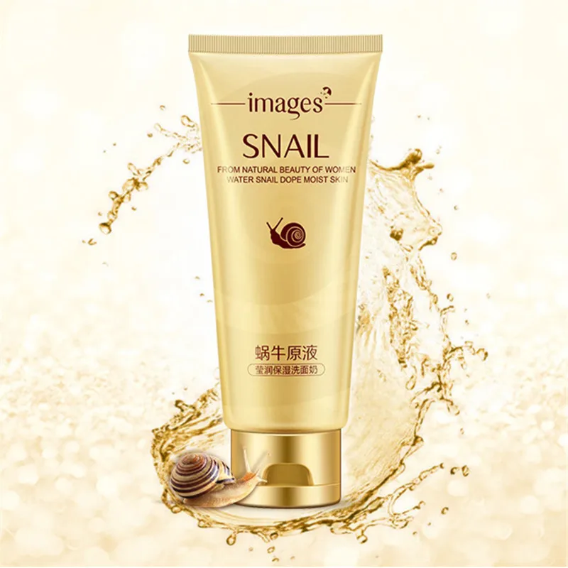Snail Cream Gel - IMAGINI Gel detergente all'essenza di lumaca