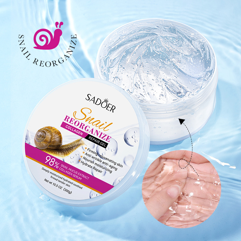Snail Cream Gel - SADOER Lumaca Collagene Crema Per Il
