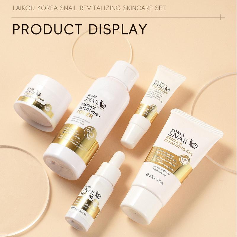 Kit per la cura della pelle al - Snail Cream Gel recensione e prezzo