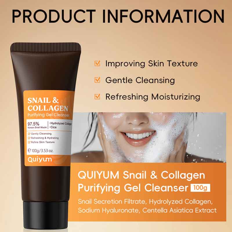 Detergente Viso al Collagene d - Snail Cream Gel recensione e prezzo