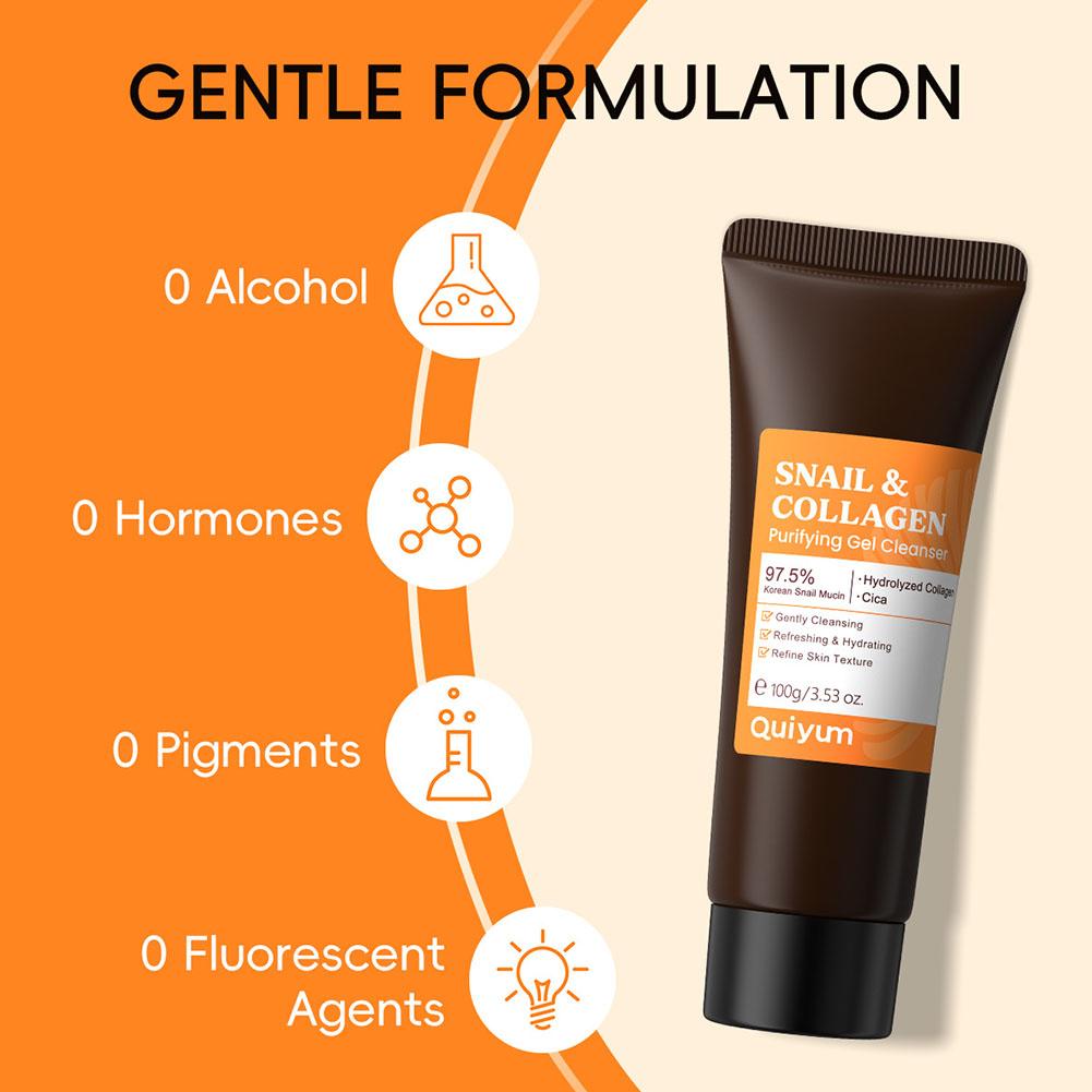 Set per la cura del viso Quiyu - Snail Cream Gel recensione e prezzo