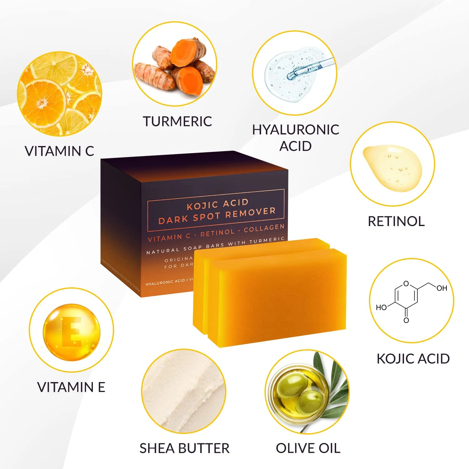 Acido cogico Rimozione macchie - Kojic Acid Soap recensione e prezzo