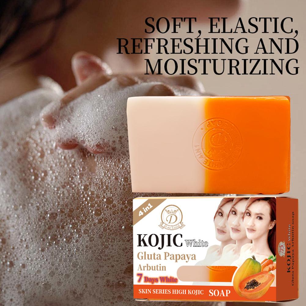 Sapone fatto a mano al papaia  - Kojic Acid Soap recensione e prezzo