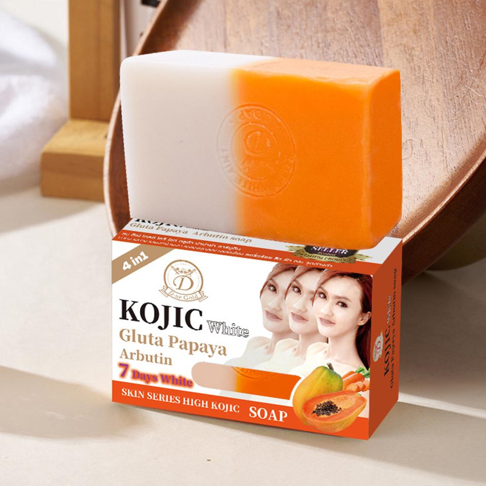 Sapone fatto a mano al papaia  - Kojic Acid Soap recensione e prezzo