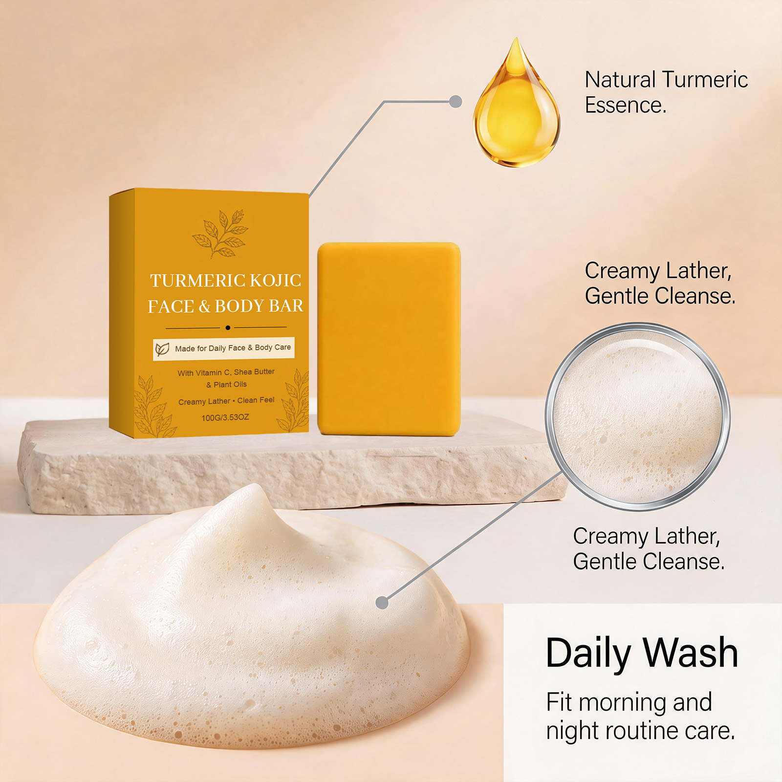 Sapone Artigianale alla Curcum - Kojic Acid Soap recensione e prezzo