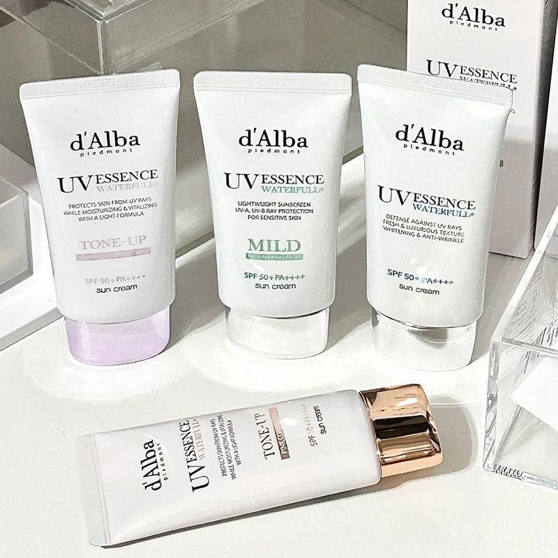 D'Alba UV Essence Waterfull Su - Spf 50 Sunscreen recensione e prezzo